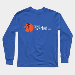 We Were Inverted Logo | Orange Circle | White Text Long Sleeve T-Shirt